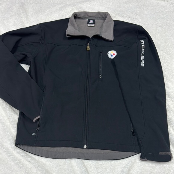 PITTSBURGH STEELERS SOFT SHELL JACKET L - Picture 1 of 7